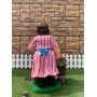 Садовая фигура Женщина с корзинкой
