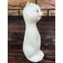 Статуэтка белого котёнка